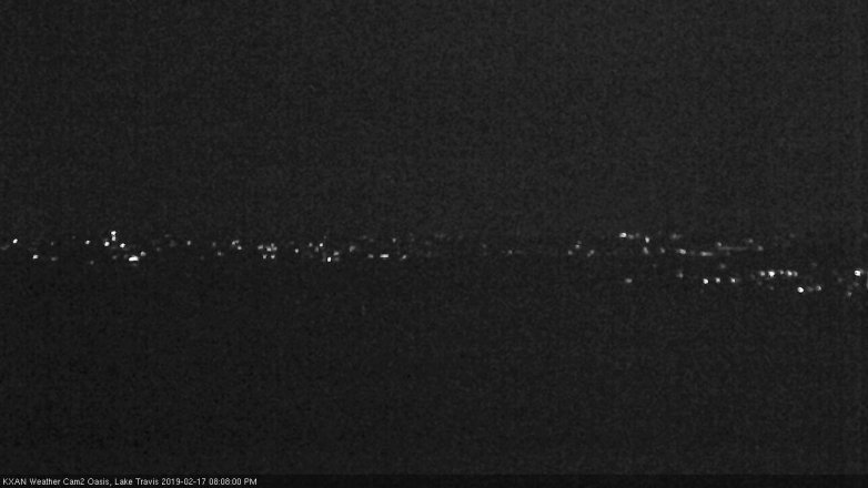 Lake Travis webcam, February 17, 2019 7:10 PM CT