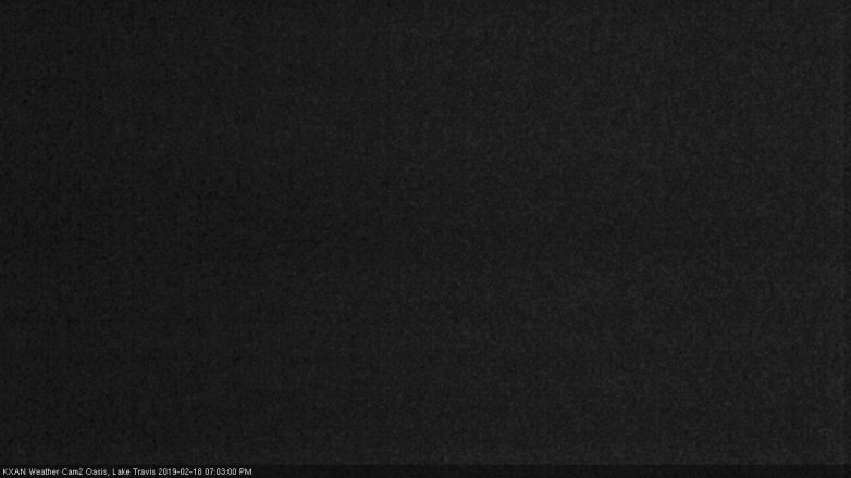 Lake Travis webcam, February 18, 2019 6:05 PM CT