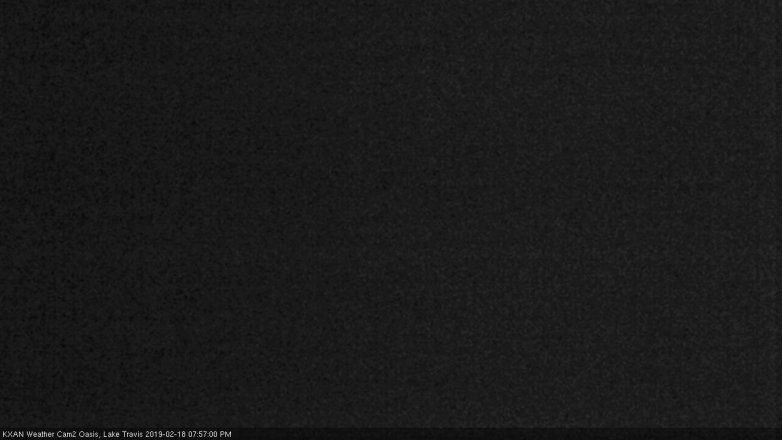 Lake Travis webcam, February 18, 2019 7:00 PM CT