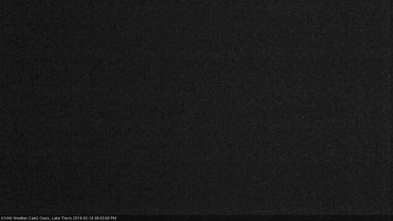 Lake Travis webcam, February 18, 2019 7:05 PM CT