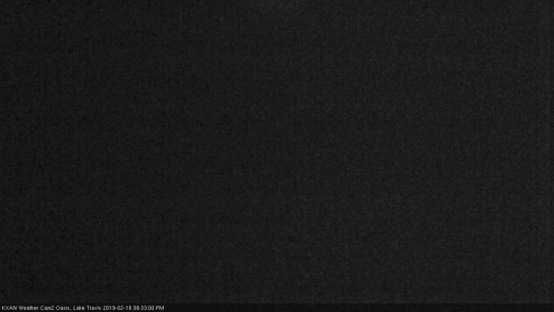 Lake Travis webcam, February 18, 2019 7:35 PM CT
