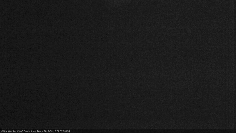 Lake Travis webcam, February 18, 2019 7:40 PM CT