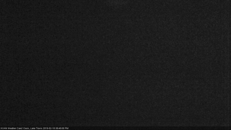 Lake Travis webcam, February 18, 2019 7:50 PM CT