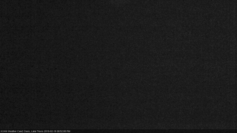 Lake Travis webcam, February 18, 2019 7:55 PM CT