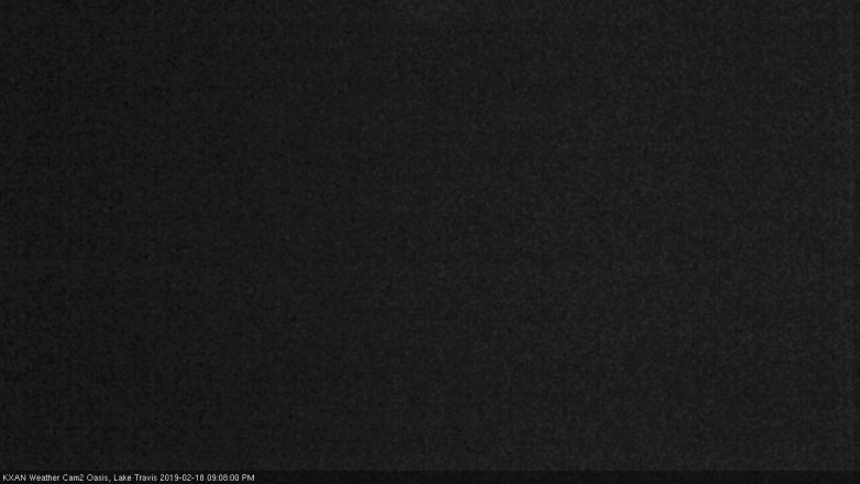Lake Travis webcam, February 18, 2019 8:10 PM CT