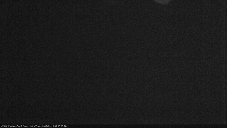 Lake Travis webcam, February 18, 2019 8:35 PM CT