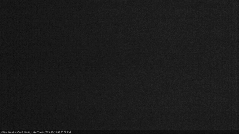 Lake Travis webcam, February 18, 2019 9:00 PM CT