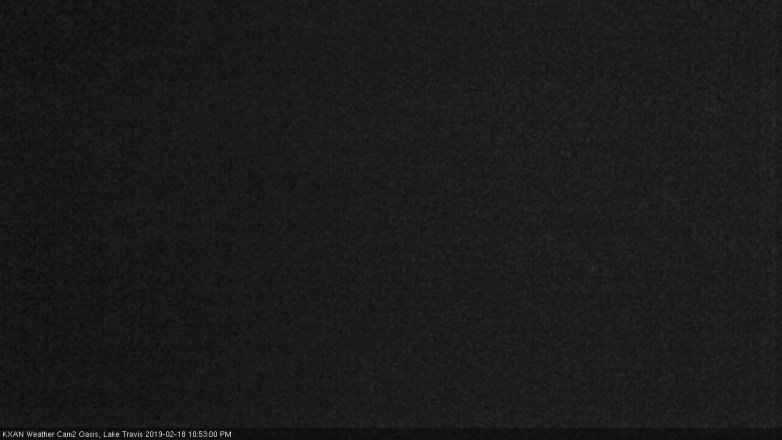 Lake Travis webcam, February 18, 2019 9:55 PM CT