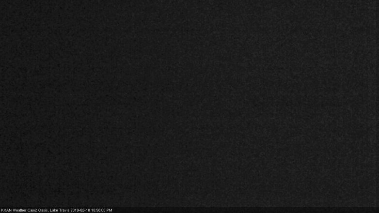 Lake Travis webcam, February 18, 2019 10:00 PM CT