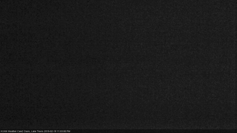 Lake Travis webcam, February 18, 2019 10:05 PM CT