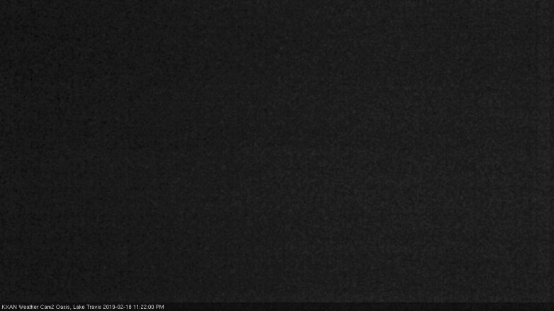Lake Travis webcam, February 18, 2019 10:25 PM CT