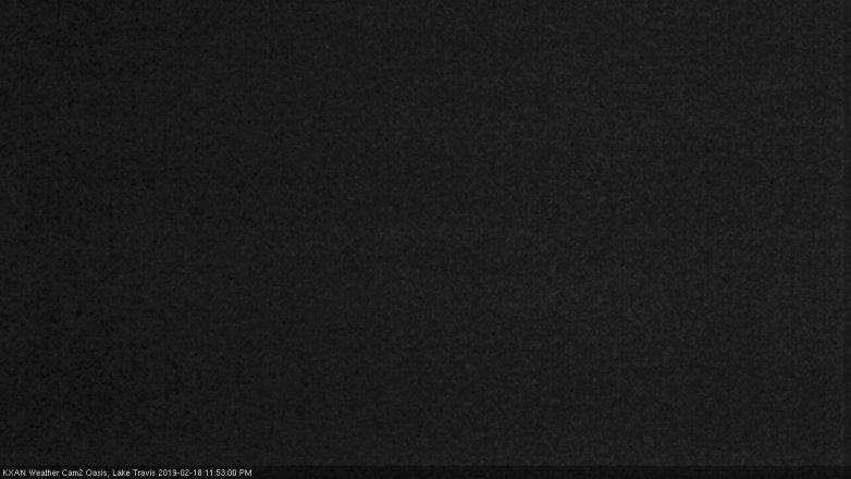Lake Travis webcam, February 18, 2019 10:55 PM CT
