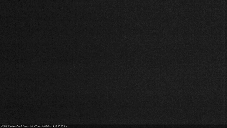 Lake Travis webcam, February 18, 2019 11:10 PM CT