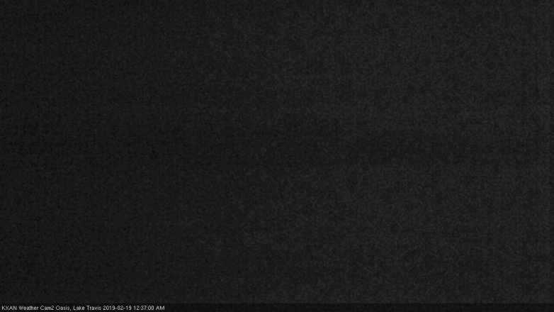Lake Travis webcam, February 18, 2019 11:40 PM CT