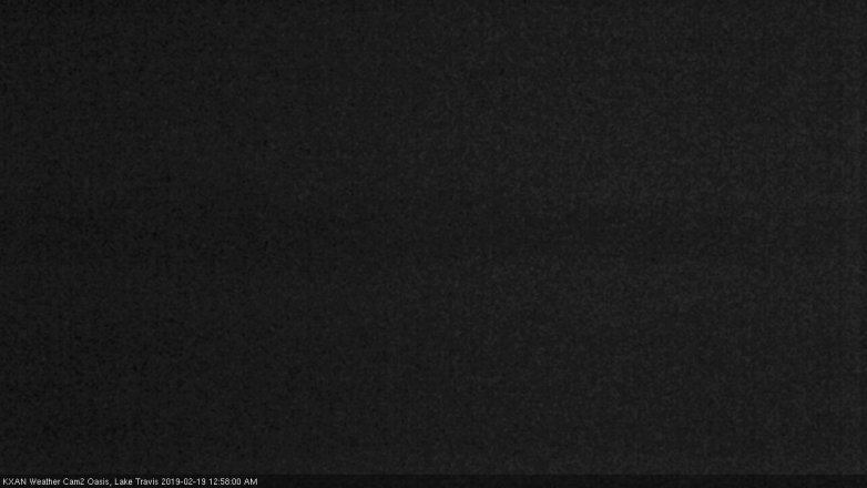 Lake Travis webcam, February 18, 2019 12:00 AM CT