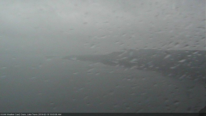 Lake Travis webcam, February 19, 2019 9:05 AM CT