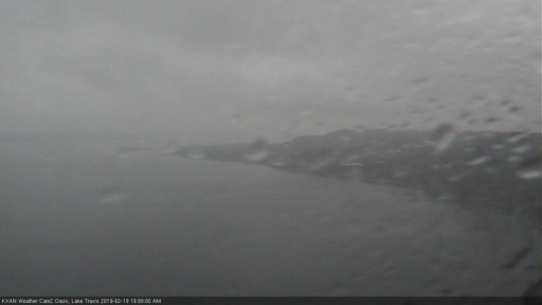 Lake Travis webcam, February 19, 2019 9:10 AM CT