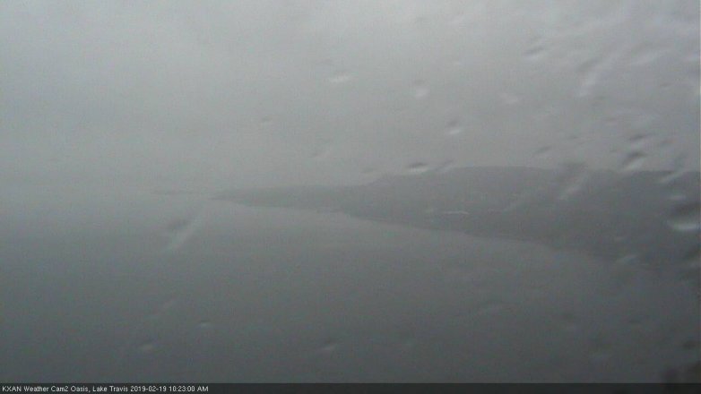 Lake Travis webcam, February 19, 2019 9:25 AM CT
