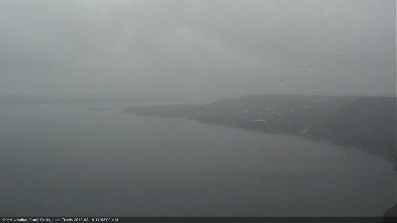 Lake Travis webcam, February 19, 2019 10:05 AM CT
