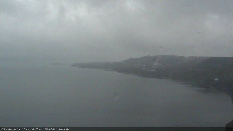 Lake Travis webcam, February 19, 2019 10:10 AM CT