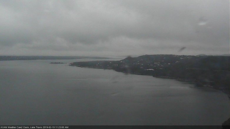 Lake Travis webcam, February 19, 2019 10:25 AM CT