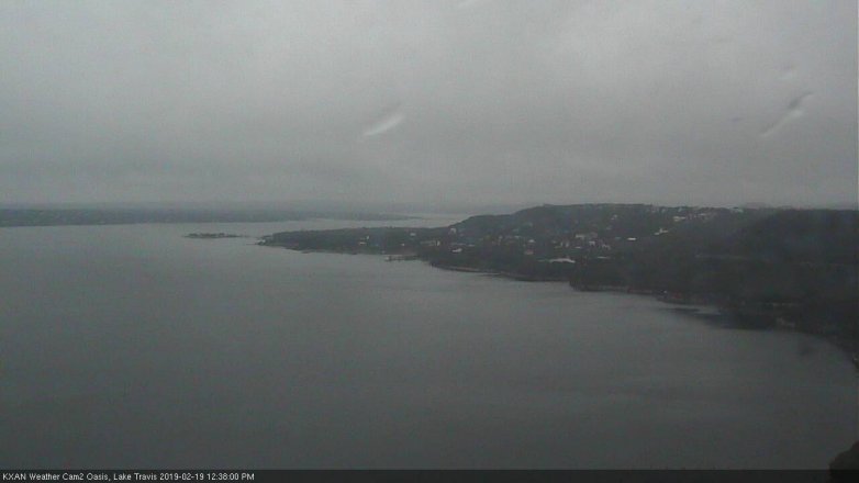 Lake Travis webcam, February 19, 2019 11:40 AM CT