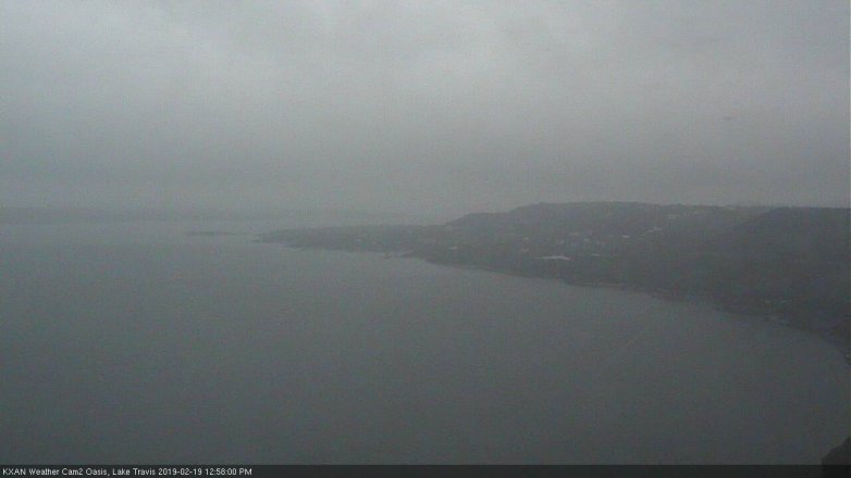 Lake Travis webcam, February 19, 2019 12:00 PM CT