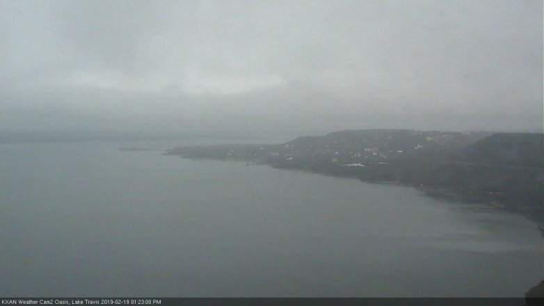 Lake Travis webcam, February 19, 2019 12:25 PM CT