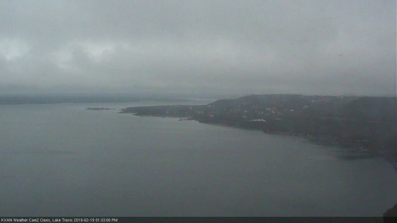 Lake Travis webcam, February 19, 2019 12:35 PM CT