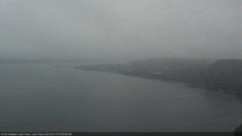 Lake Travis webcam, February 19, 2019 2:00 PM CT
