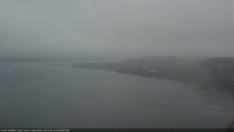 Lake Travis webcam, February 19, 2019 2:10 PM CT