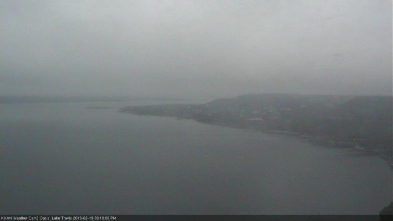 Lake Travis webcam, February 19, 2019 2:20 PM CT