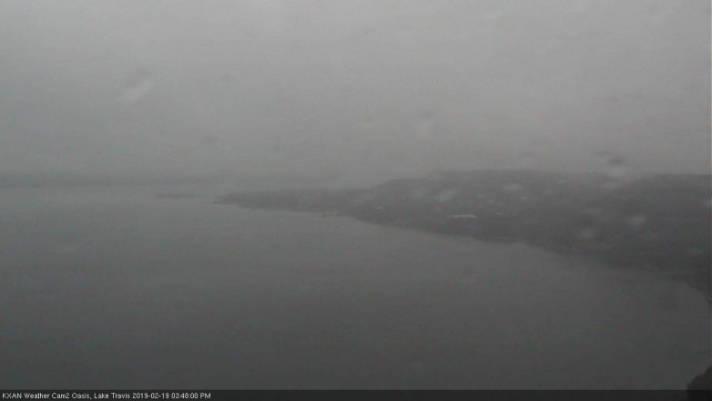 Lake Travis webcam, February 19, 2019 2:50 PM CT