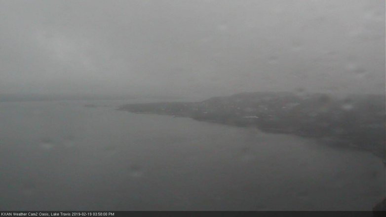 Lake Travis webcam, February 19, 2019 3:00 PM CT