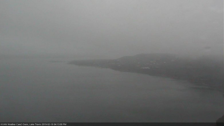 Lake Travis webcam, February 19, 2019 3:15 PM CT