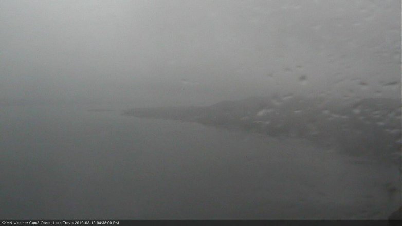 Lake Travis webcam, February 19, 2019 3:40 PM CT