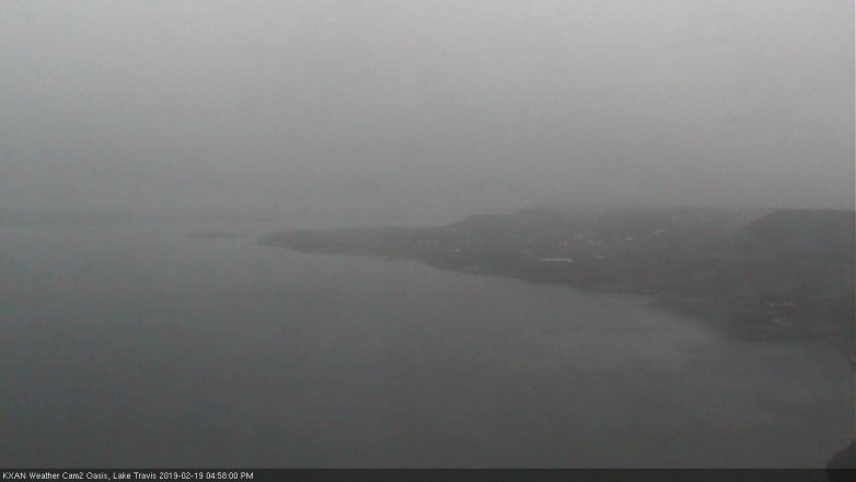 Lake Travis webcam, February 19, 2019 4:00 PM CT