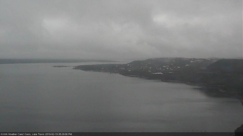 Lake Travis webcam, February 19, 2019 4:30 PM CT