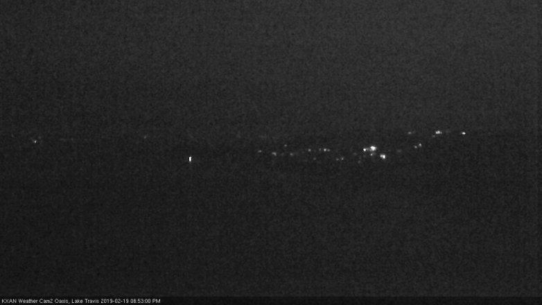 Lake Travis webcam, February 19, 2019 5:55 PM CT