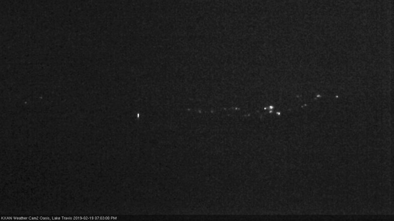 Lake Travis webcam, February 19, 2019 6:05 PM CT