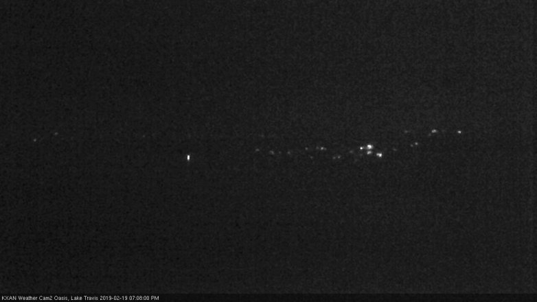 Lake Travis webcam, February 19, 2019 6:10 PM CT