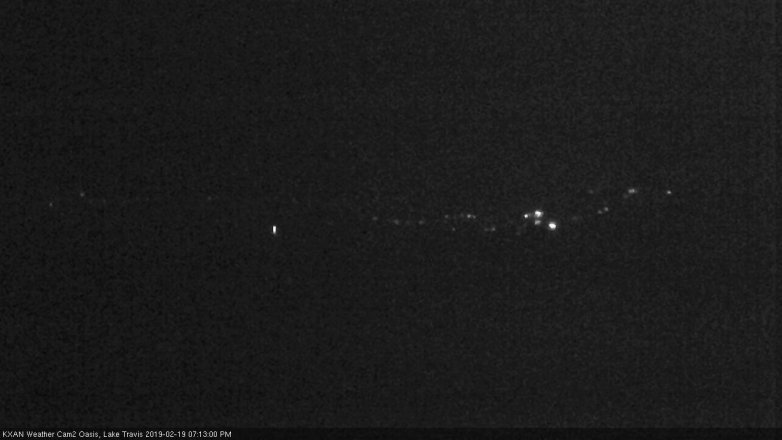 Lake Travis webcam, February 19, 2019 6:15 PM CT