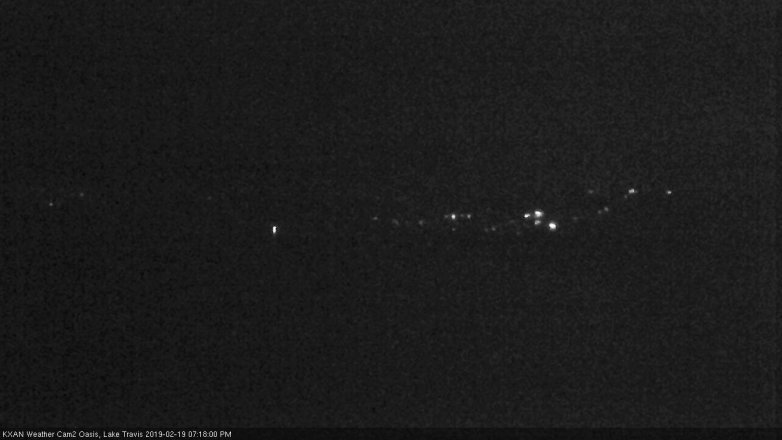 Lake Travis webcam, February 19, 2019 6:20 PM CT