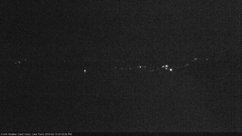 Lake Travis webcam, February 19, 2019 6:35 PM CT