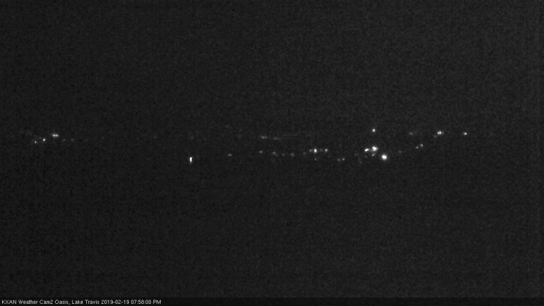 Lake Travis webcam, February 19, 2019 7:00 PM CT