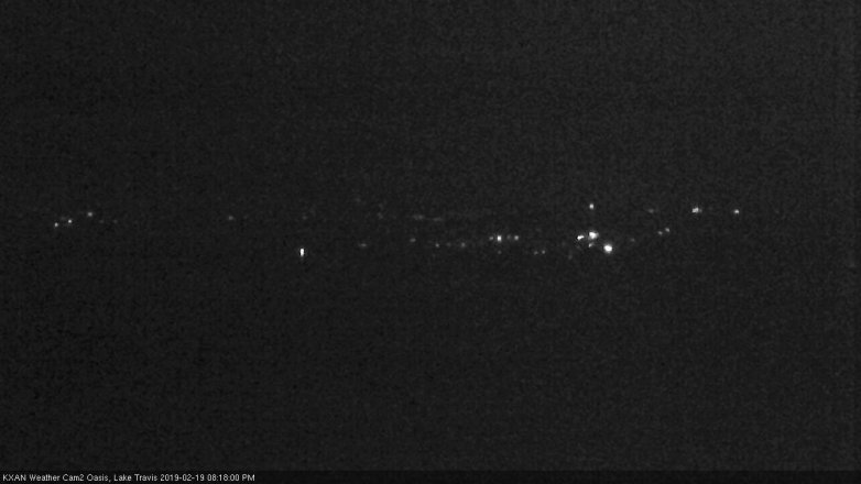 Lake Travis webcam, February 19, 2019 7:20 PM CT