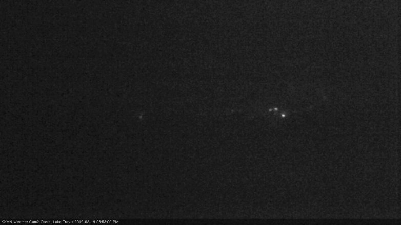 Lake Travis webcam, February 19, 2019 7:55 PM CT