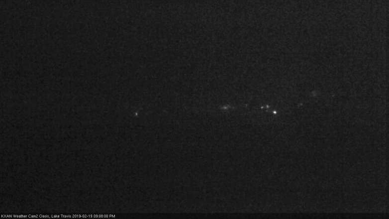 Lake Travis webcam, February 19, 2019 8:10 PM CT