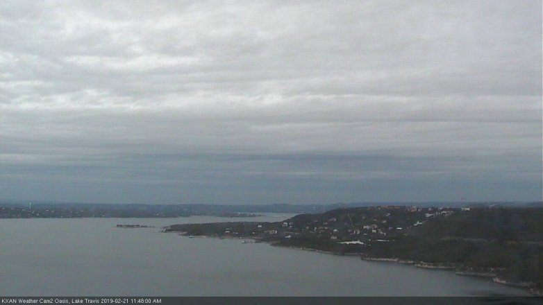 Lake Travis webcam, February 21, 2019 10:50 AM CT