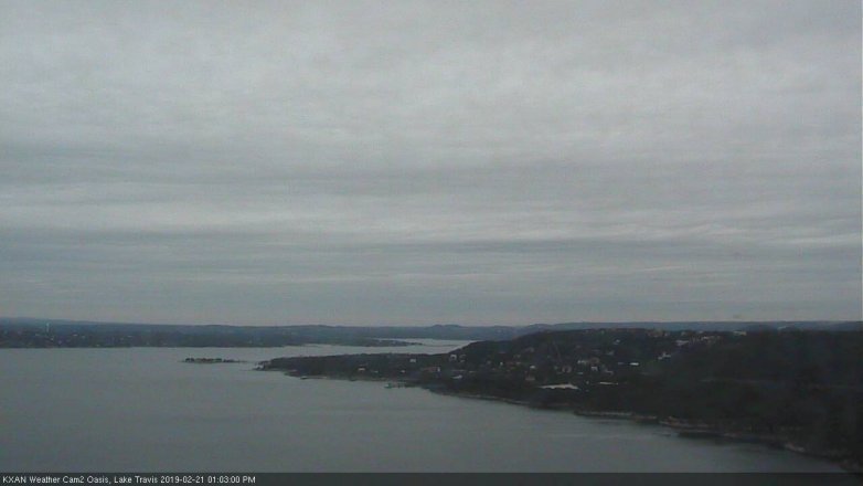 Lake Travis webcam, February 21, 2019 12:05 PM CT